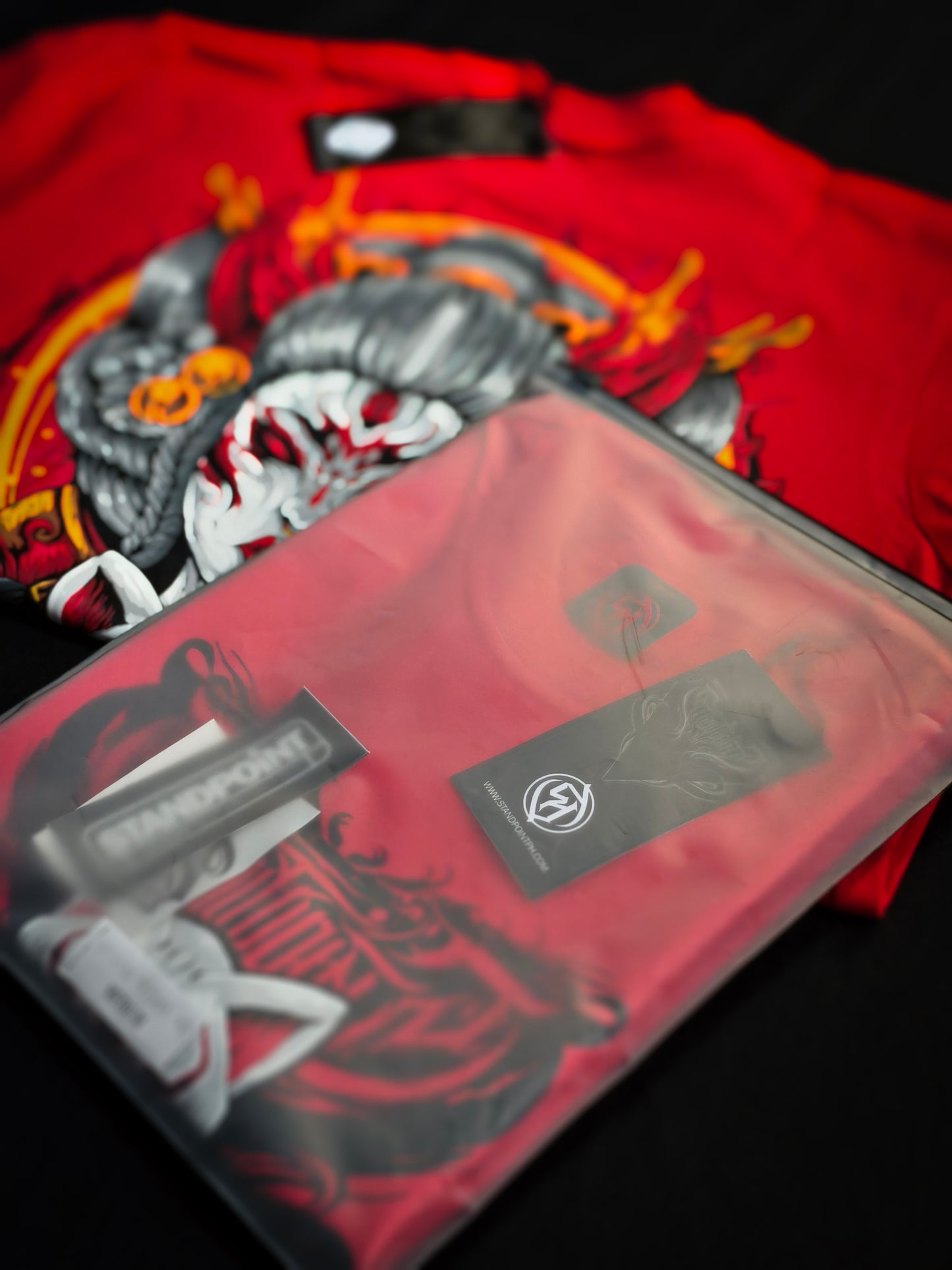 Kitsune Geisha V 2 RED Shirt