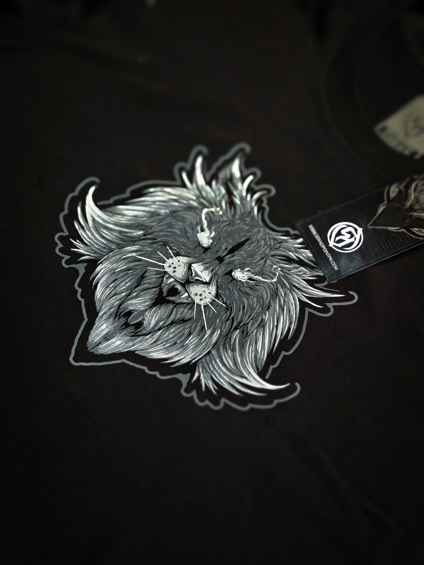 Gothic Cat Black Shirt