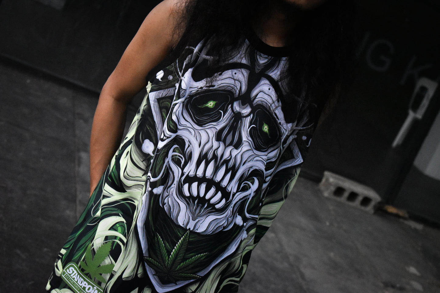 SKULLHIGH (Jersey Tank top)