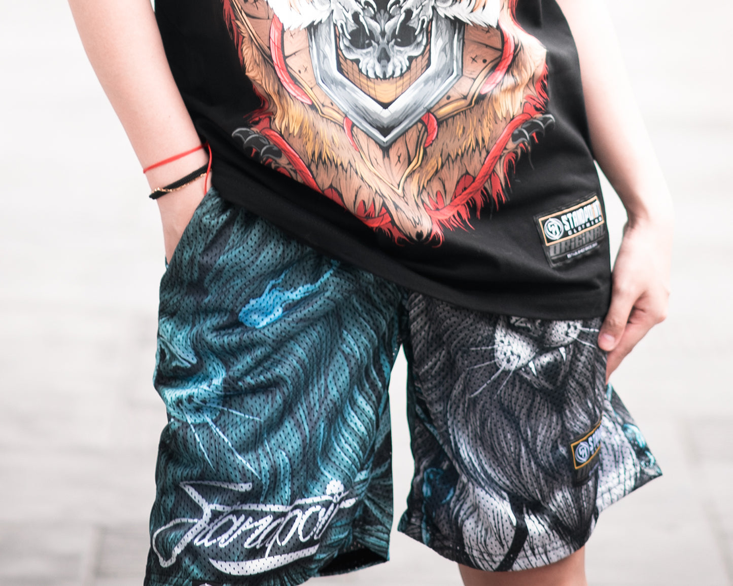 Gothic Cat (Mesh Short)